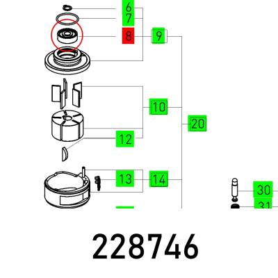 BALL BEARING 627 Z-D MC5E NSK — image 1