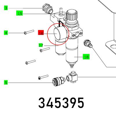 PRESSURE GAUGE MA-40-16-1-8 — image 1