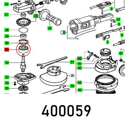 BALL BEARING 6302 2RS DIN 625 — image 1