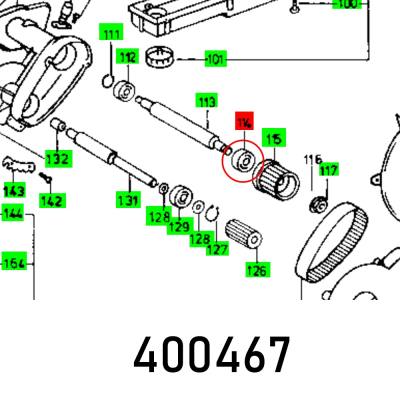 BALL BEARING 6004 VV-DIN 625 NSK — image 1