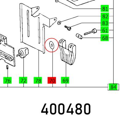 WASHER MFT 800 ST 6,4X25X1,25 — image 1