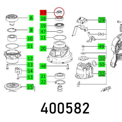 BALL BEARING 6800 2 RS — image 1