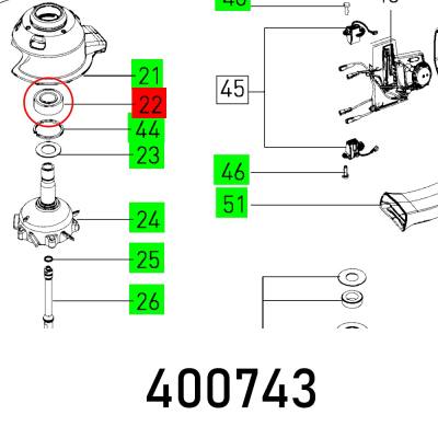 BALL BEARING 6003 ZDU C3E MA7S — image 1
