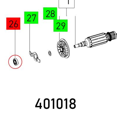 BALL BEARING 6900 DD C3-MC5 EA 3 NSK — image 1