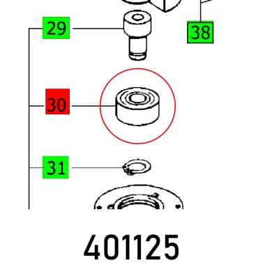 BEARING 3001 BRS — image 1