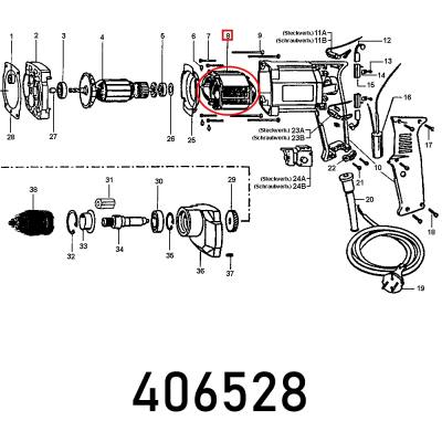 STATOR ML 030.00, 230 V — image 1