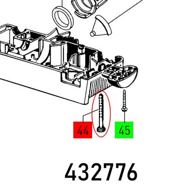 PAN-HEAD PARKER DIN 7981-ST3,9X50-A2-CH — image 1