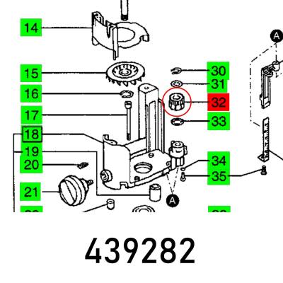 ADJUSTING WHEEL OF 2 E — image 1