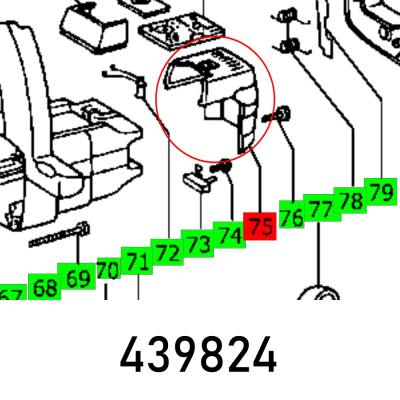 MOTOR HOUSING C AP 55 — image 1