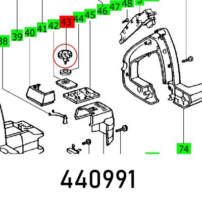 ADJUSTING WHEEL AP 55 E — image 1