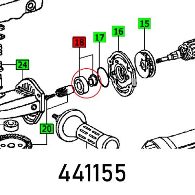 BALL BEARING WS 115.05.E — image 1