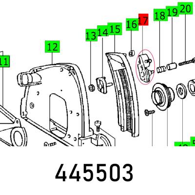 PLASTIC KNOB ATF 55 E — image 1