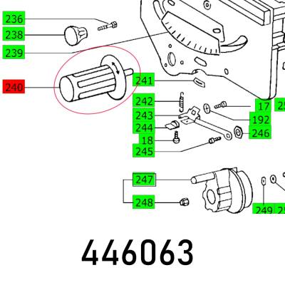 KNOB LEVER CS 70 EB — image 1