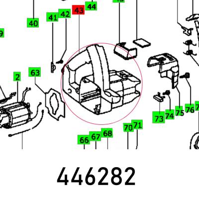MOTOR HOUSING ATF 55 EB 2 BLATT — image 1