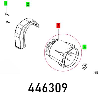 MOTOR HOUSING CS 70 EB — image 1