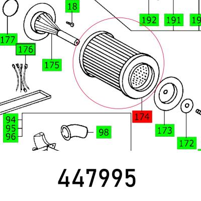 FILTER CARTRIDG CS 70 EB — image 1