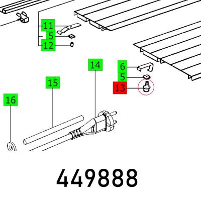 ALLEN SCREW CS 70 EB M6X12 SG-RIPP — image 1