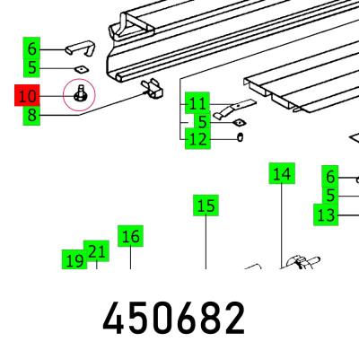 SAFETY SCREW CS 70EB M6X12VERBUS-RIPP — image 1