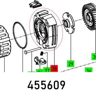 BEARING COVER OFK 500 Q — image 1