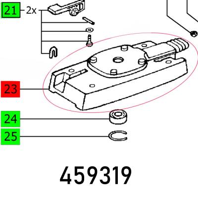 BEARING COVER RS 200 — image 1