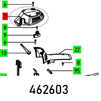 CASE LID OF 1400 EBQ — image 1