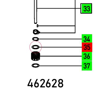 SHIM RING DIN 988-17X24X0,3 — image 1