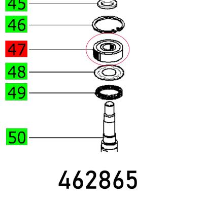 BALL BEARING 6203 2RS DIN 625 171.042 — image 1