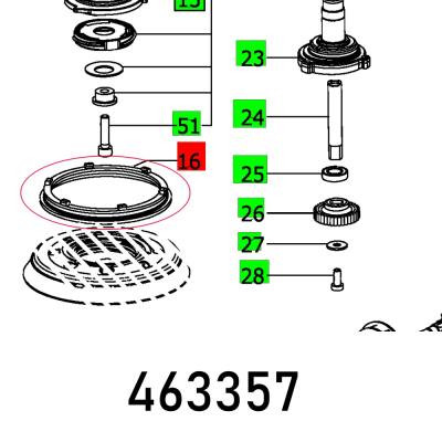 SEALING RIM RO 125 EQ — image 1