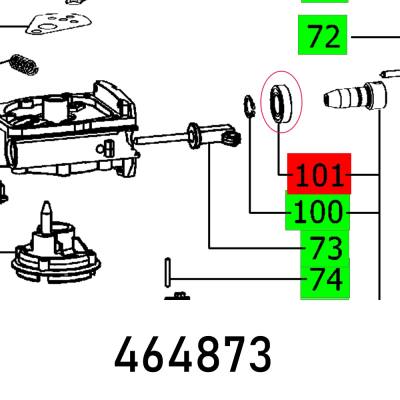 BEARING DF 500 Q NSK 6901 VV C3 — image 1