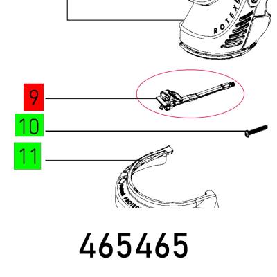 KNOB RO 150 FEQ MOTOR — image 1