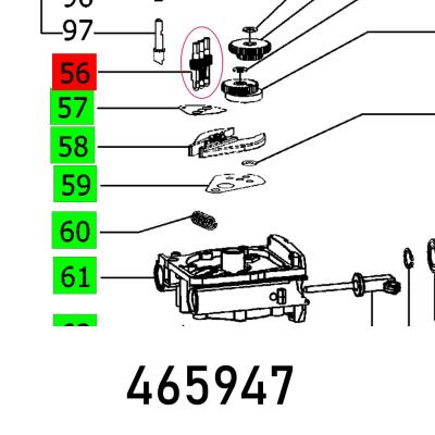 CAMSHAFT DF 500 Q — image 1