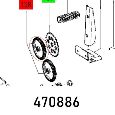GEAR KS 120 EB Z=45 — image 1