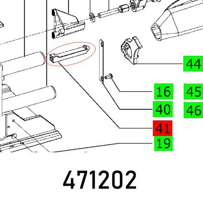 TENSION BOLT DF 500 Q — image 1