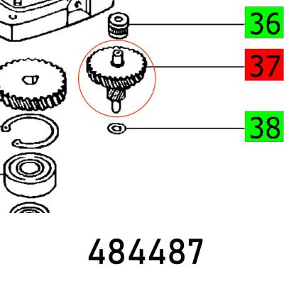 GEARWHEEL RW 3 E — image 1
