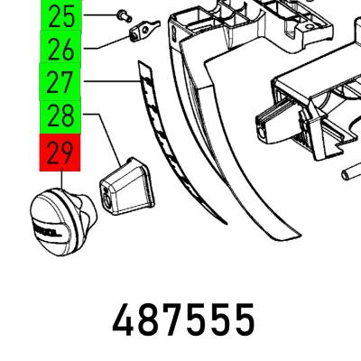 HANDLE CS 70 EB COMPLETE — image 1
