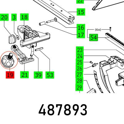 HANDLE CS 70 EB COMPLETE — image 1