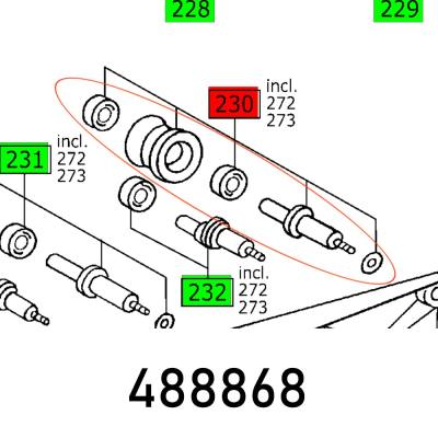 GUIDE ROLL CS 70 EB — image 1