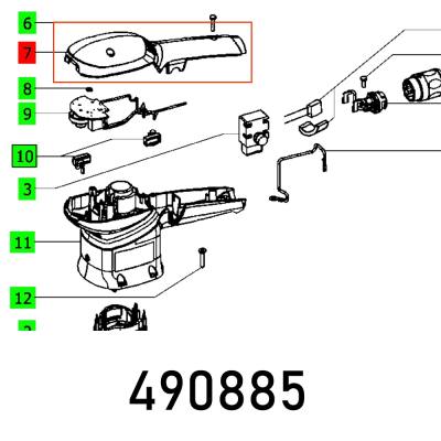 HOUSING COVER ES 150-5 E — image 1