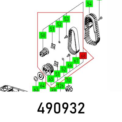 BELT DRIVE ET-TEIL BS 105 E — image 1