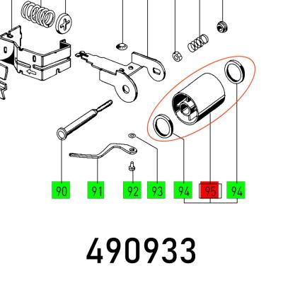 ADJUSTING ROLL ET-TEIL BS 105 E — image 1