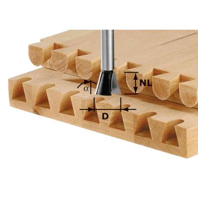CUTTER - DOVETA HW D20-17-15GRAD — image 1