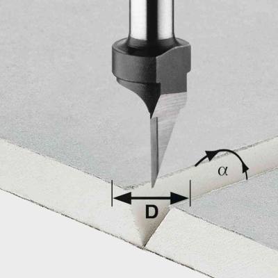 CUTTER - V GROO HW D12,5-45GRAD — image 1