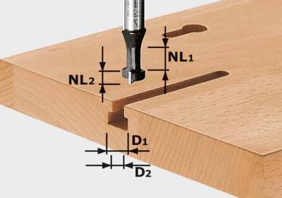 CUTTER - V GROO HW D10,5-NL13 — image 1