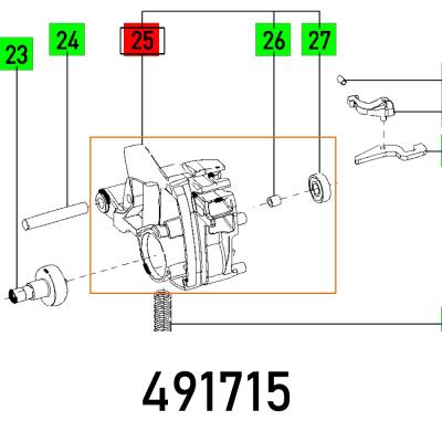 GEAR HOUSING TS 55 EBQ — image 1