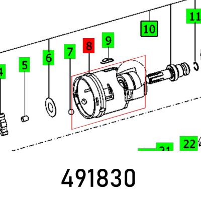GEAR HOUSING TDK 12 ET-BG KOMPLETT — image 1