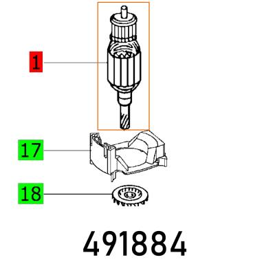 ARMATURE 230V RW 1000 E ET-BG — image 1
