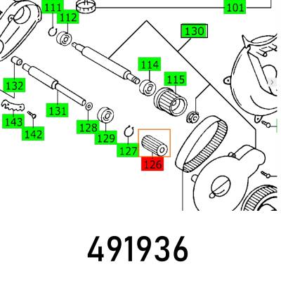 GEAR WHEEL 3 CS 70 EB Z=18 — image 1