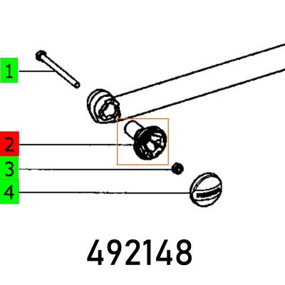HANDLE DOWN CS 50 EB — image 1