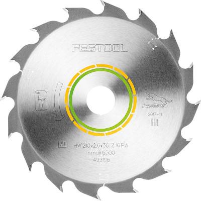 SAW BLADE HW 210X2,6X30 PW16 — image 1