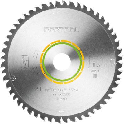 SAW BLADE HW 210X2,4X30 W52 — image 1